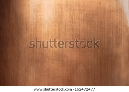 Pattern of the copper surface background