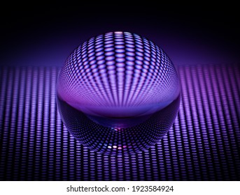 3d Render Abstract Neon Background Ultraviolet Stock Illustration ...