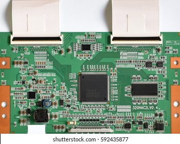 Pattern of Electronic scheme as background