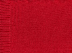 Pattern fabric made of wool. Handmade knitted fabric red wool background texture, a Beauty & Fashion Photo by serdar_basak