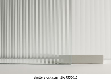 Pattern Glass Product Backdrop With Stand