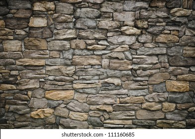pattern gray color of modern style  design decorative  uneven  cracked real stone wall surface with cement
