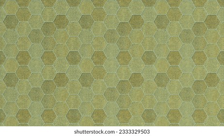 Pattern Hexagonal yellow for interior wallpaper background or cover