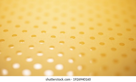 A pattern made of yellow dots.