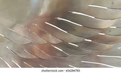 Pattern on a metal plate , texture