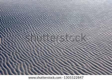 Pattern on sand at beach