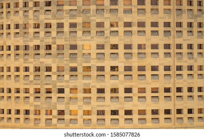 Pattern of Skyscraper Reflective Windows