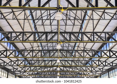 Pattern Steel Roof Framework Thailand Stock Photo (Edit Now) 1041813316