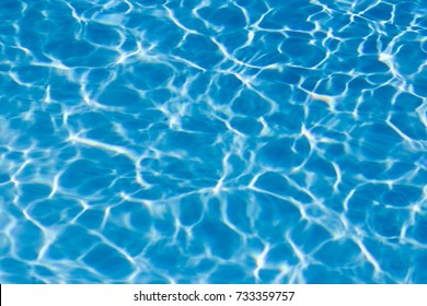 Pattern in swimming pool background.