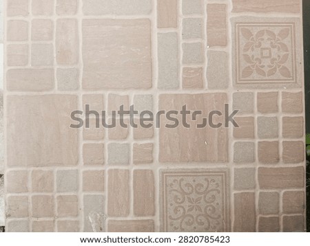 Pattern of a unused tile