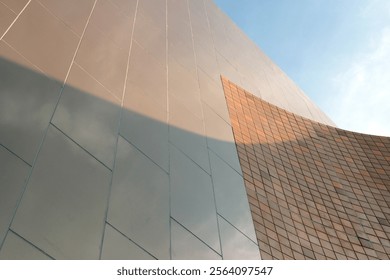 Pattern of wall on design building