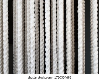 A Pattern Of White String