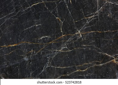 Patterned Natural Of Dark Gray Marble (Gold Russia) Texture Background For Product Design