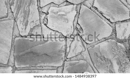 Patterned Stonework in the UK in August 2019