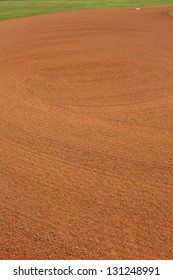 Patterns Of The Infield Dirt For Sports Background