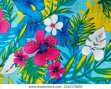 Patterns on Hawaiian shirts, Thai Songkran