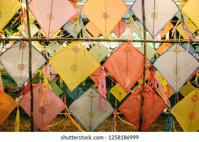 Patterns On Paper Used To Make Kites.