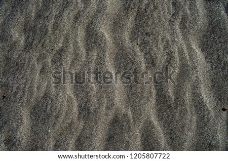 The patterns of the sand up close can look like a different world altogether 