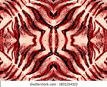 Tiger Paw Bronze Tiger Stripes Seamless Stock Illustration 1684279402