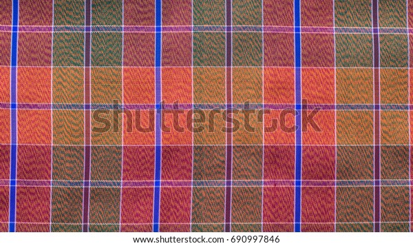 Patternwallpapersarong Made Mulberry Silk Thailand Stock Photo