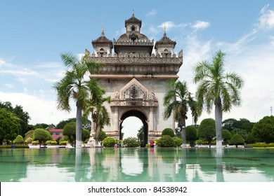 Patuxai In Vientiane