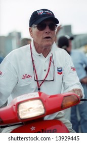 Paul Newman at Molson Indy Vancouver, 28 July 2002
