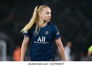 Paulina Dudek Of PSG During The Football Match Between Paris Saint-Germain (PSG) And FC Bayern Munich (Munchen) On March 30, 2022 At Parc Des Princes Stadium In Paris, France.