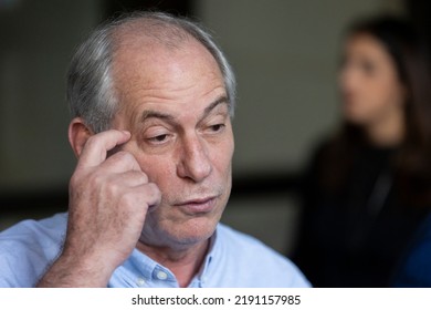 São Paulo  São Paulo  Brasil - 07 07 2022: Candidate For The Presidency Of The Republic Of Brazil, Ciro Gomes (PDT) Participates In A Security Forum In São Paulo