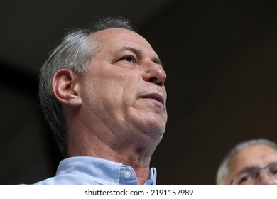 São Paulo  São Paulo  Brasil - 07 07 2022: Candidate For The Presidency Of The Republic Of Brazil, Ciro Gomes (PDT) Participates In A Security Forum In São Paulo