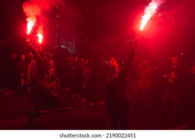 São Paulo, São Paulo, Brazil - 08.11.2022 - Students Of Public Universities From Brazil Protest Against The Threats Of President Jair Bolsonaro Against The Elections.