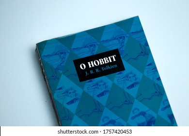 
São Paulo, São Paulo, Brazil - JUNE 16, 2020:  The Hobbit Book