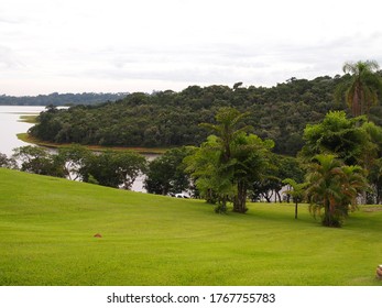 São Paulo, São Paulo, Brazil - March 2th 2013 - Reservoir Of Guarapiranga