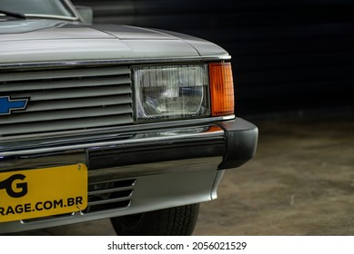 São Paulo, São Paulo, Brazil- October 9, 2021, Chevrolet Opala Comodoro