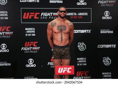 São Paulo, São Paulo, Brazil, September 22, 2018. UFC Fight Night - Marreta Vs. Anders - Thiago De Lima Santos Vs. Eryk Anders