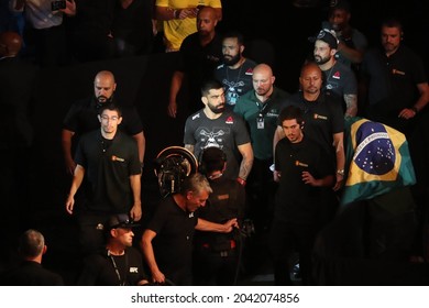 São Paulo, São Paulo, Brazil, September 22, 2018. UFC Fight Night - Marreta Vs. Anders - Elizeu Zaleski Dos Santos Capoeira Vs Luigi Vendramini