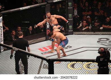 São Paulo, São Paulo, Brazil, September 22, 2018. UFC Fight Night - Marreta Vs. Anders - Thiago De Lima Santos Vs. Eryk Anders