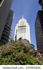 São Paulo City Center, 2019 April 20th . Altino Arantes Building (Portuguese: Edifício Altino Arantes), Or  Banespa Building (in Portuguese: Edifício Do Banespa).