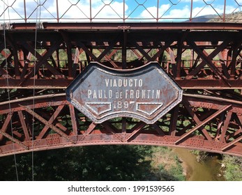 Paulo De Frontin Rail Bridge Viaduct Located In Miguel Pereira In Rio De Janeiro - RJ