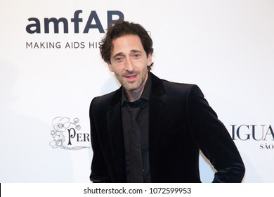 SÃ£o Paulo/SÃ£o Paulo/Brazil Apr, 13 2018

Actor Adrien Brody Poses On The Red Carpet Of The Foundation For AIDS Research (amfAR) Event In Sao Paulo, Brazil.