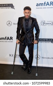 SÃ£o Paulo/SÃ£o Paulo/Brazil Apr, 13 2018

Brazilian Soccer Player Neymar Jr, Poses On The Red Carpet Of The Foundation For AIDS Research (amfAR) Event In Sao Paulo, Brazil.