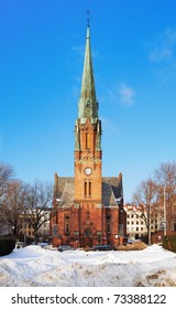 Paulus Church In The Borough Grunerlokka In The Oslo, Norway