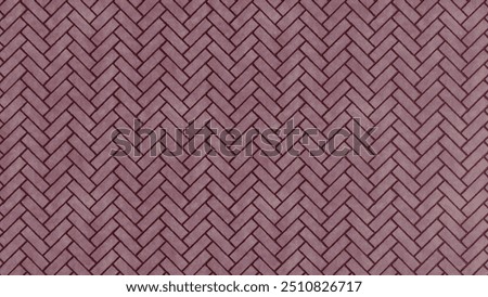 Pavement pattern diagonal light red for outdoor floor and wall materials
