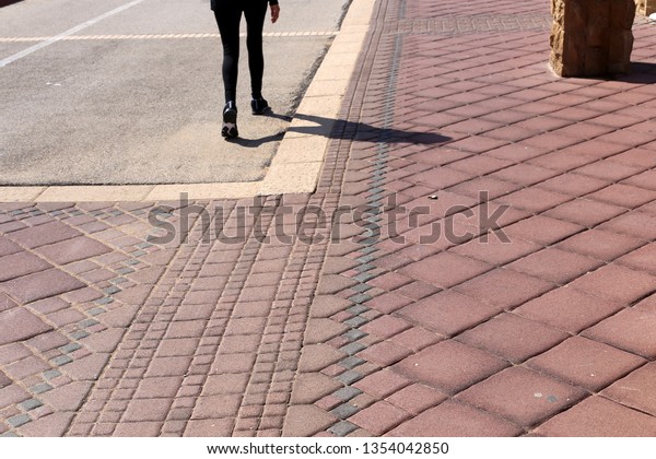 Pavement - pedestrian\
walkway