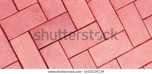Paver Block Tile Texture Background - interlocked\
design pattern