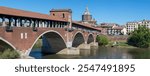 Pavia - The Ponte Copreto bridge.