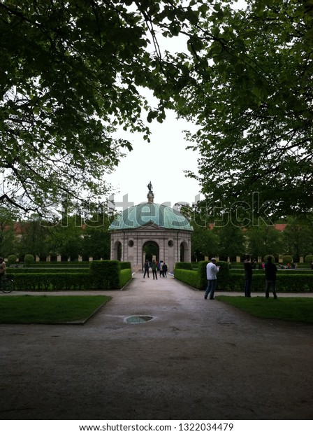 Pavilion Englischer Garten Munich Germany Stock Photo Edit Now