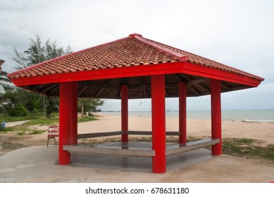 pavilion red