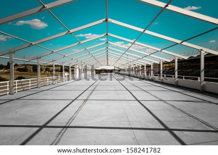 pavilion tent support structure