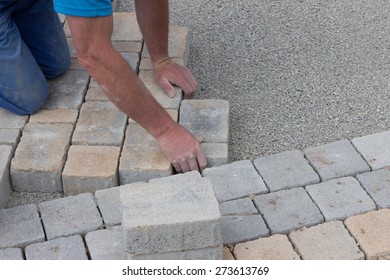 paving work - Shutterstock ID 273613769