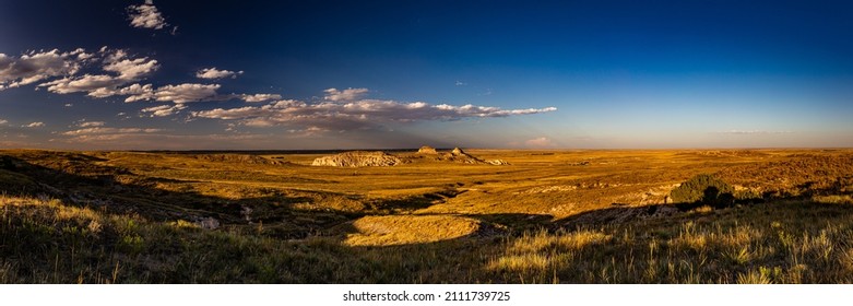 Pawnee National Grassland is a United States Forest Service unit located in northeastern Colorado on the Colorado Eastern Plains in the South Platte River basin. - Shutterstock ID 2111739725